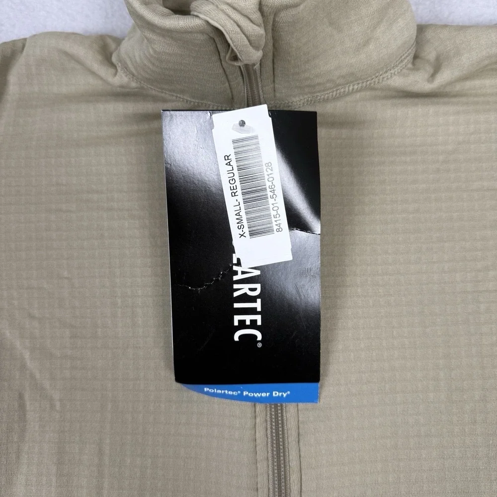 New Gen III Level 2‎ ECWCS Peckham Grid Fleece 1/4 Zip Undershirt XS-Regular Tan